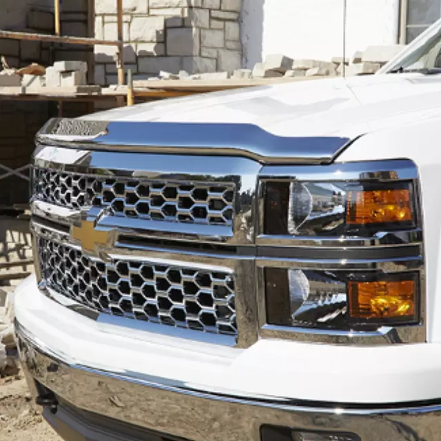 19302745 - Exterior: Molded Hood Protector, Chrome for GM Image