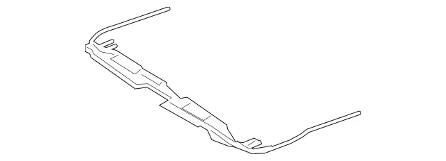 1777801900 - Sliding Roof: Frame Segment for Mercedes-Benz: 180A, 220a, A220, CLA250, CLA35 AMG, CLA45 AMG, CLA45 AMG S Image image