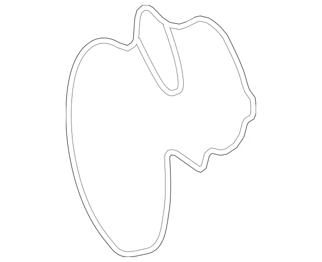 177201060065 - : Elastomeric Molded Seal for Mercedes-Benz Image