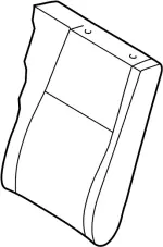 886201W305 - : Seat Back Cover for Infiniti Image