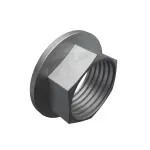 68216186AA - Front Axle; American Axle 235 MM Dual Rear Wheel; Differential and Drive Line: Axle Hub Nut for Mopar Image