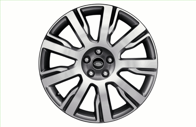 Alloy Wheel, 21 Inch 9 Spoke, Style 9002 - Land-Rover (LR081583)