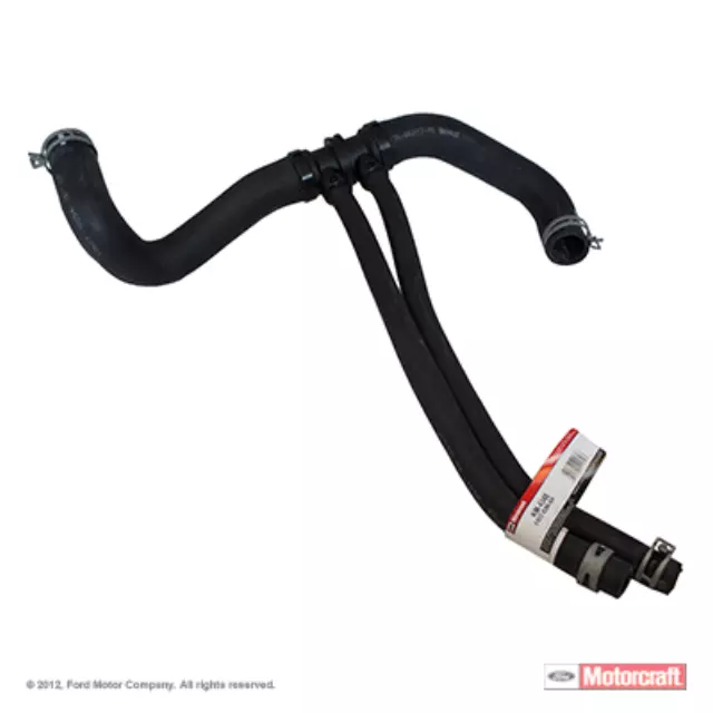 F81Z8286BA - Cooling System: Lower Hose for Ford: Excursion, F-250 Super Duty, F-350 Super Duty, F-450 Super Duty, F-550 Super Duty Image