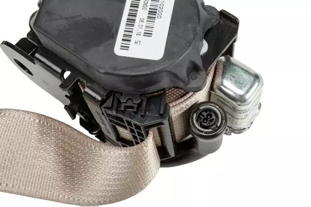 Light Neutral Driver Seat Belt with Retractor and Pre-Tensioner - GM (19208583)