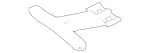 2048850736 - Detachable Parts: Bracing for Mercedes-Benz: C250, C300, C350 Image