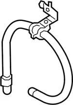 497201MC1A - Steering: Pressure Hose for Infiniti Image