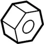 1225A0111 - : Muffler &amp; Pipe Nut for INFINITI: QX60 Image