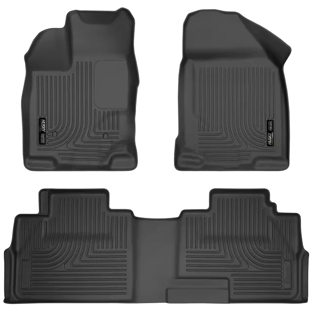 99761 - : Weatherbeater - Front &amp; 2nd Seat Floor Liners for Husky Liners Image