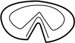 84890AR200 - Body: Emblem for Infiniti Image