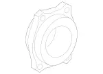 2053520508 - Rear Axle: Rubber Bushing for Mercedes-Benz Image