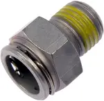 800604 - : Transmission Line Connector With 3/8 Tube X 1/4-18 In. Thread for Dorman Image