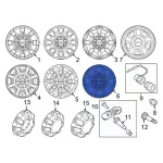 PC3Z1007L - : Wheel, Alloy for Ford: F-250 Super Duty Image