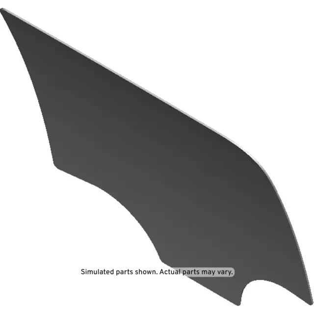 22839368 - Body: Door Glass for Chevrolet: Silverado 1500, Silverado 2500 HD, Silverado 3500 HD | GMC: Sierra 1500, Sierra 2500 HD, Sierra 3500 HD Image