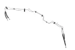 19420781 - : Fuel Feed and Fuel Tank Pressure Balance Hose for ACDelco Image