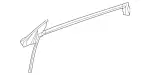 2067256400 - : Window Guide Rail for Mercedes-Benz Image