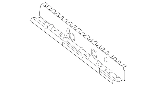 2136400700 - Rear End: Crossmember for Mercedes-Benz: CLS450, CLS53 AMG, E300, E350, E43 AMG Image image