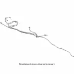 23188806 - : Rear Compressed Natural Gas (CNG) Wiring Harness for GM Image