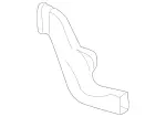 2208311346 - Heating and Ventilation: Duct for Mercedes-Benz: CL500, CL55 AMG, S430, S55 AMG Image