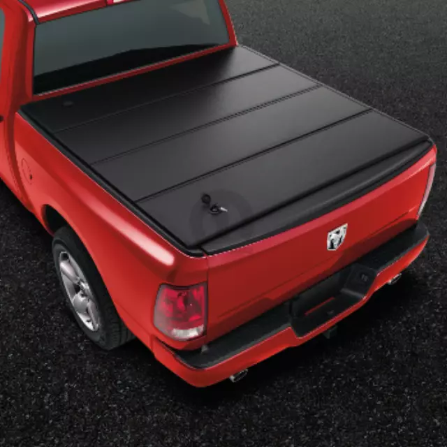 Tonneau Cover, Hard Folding -- 6.4 Conventional Bed - Mopar (82216489AC)