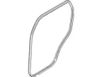 8L8Z7825324D - Body: Weather-strip On Body for Ford Image