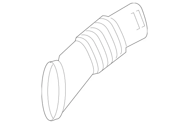 2750900382 - Chassis Sheet Metal/Air Intake: Hose for Mercedes-Benz: SL600, SL65 AMG Image image