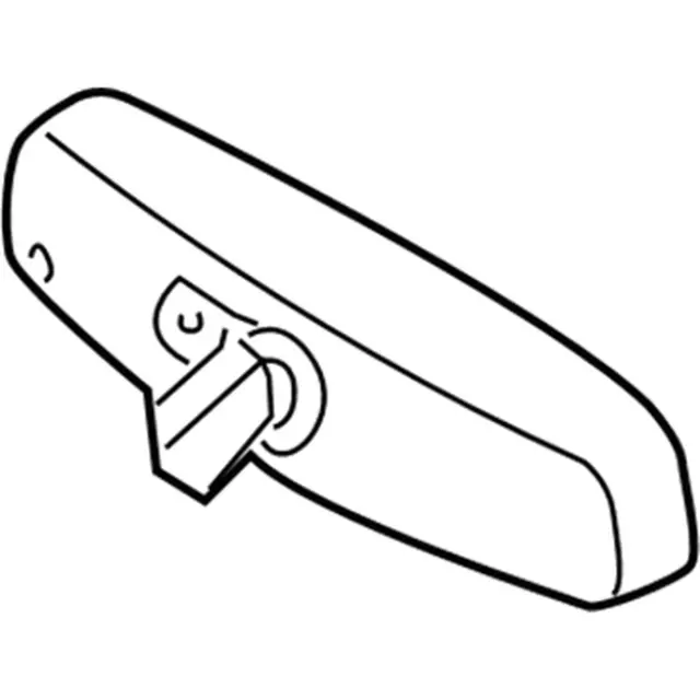 GU5Z17700AC - : Mirror Inside for Lincoln: Continental Image