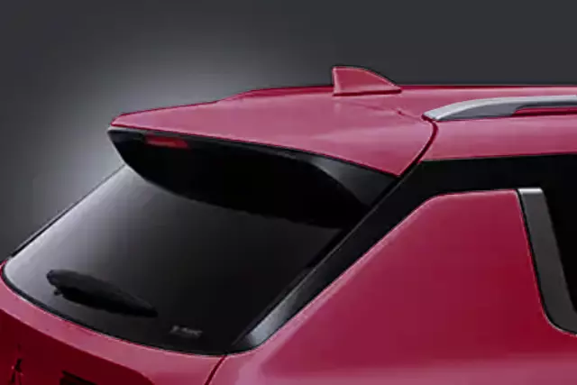 MZ576895EX - Exterior: Tailgate Spoiler - Red - R Diamond P62 for Mitsubishi: Outlander, Outlander PHEV Image