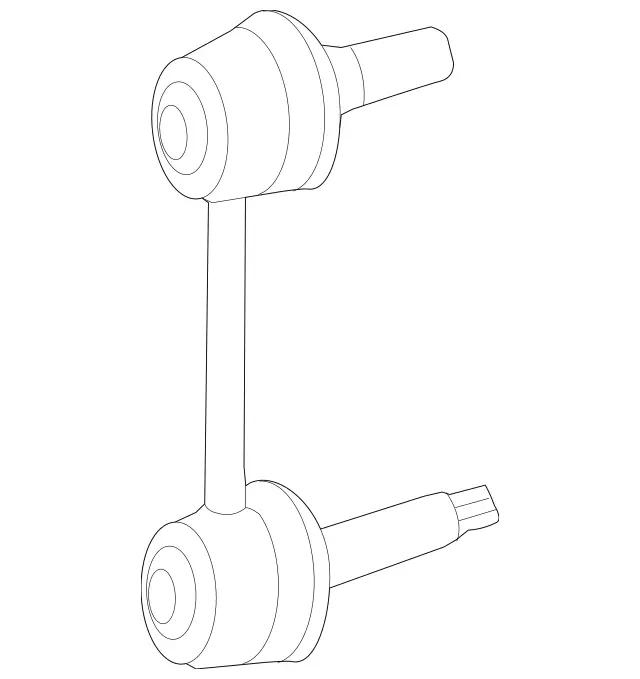 1643201232 - Springs, Suspension and Hydraulic Components: Link Rod for Mercedes-Benz: GL320, GL350, GL450, GL550, GL63 AMG, GLE300d, GLE350, GLE400, GLE43 AMG, GLE450 AMG, GLE550e, GLE63 AMG, GLE63 AMG S, GLS350d, GLS450, GLS550, GLS63 AMG, ML250, ML320, ML350, ML400, ML450, ML500, ML550, ML63 AMG, R320, R350, R500 Image image