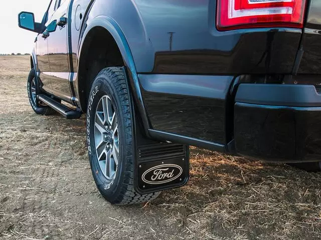 VHL3Z16A550K - Exterior: Splash Guards, Gatorback By Truck Hardware for Ford: F-150 Image