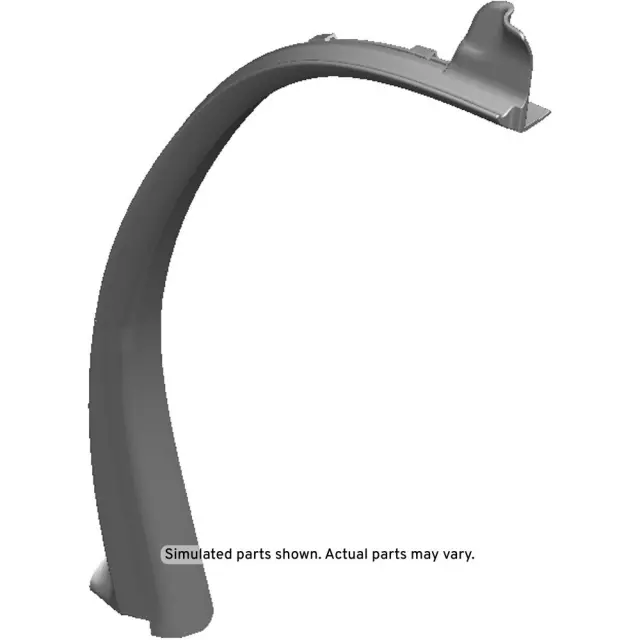 84769031 - : Rear Driver Side Door Below Belt Rear Auxiliary Weatherstrip for GMC: Terrain Image