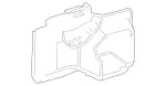 22269015049J36 - Body: Trunk Side Trim for Mercedes-Benz Image