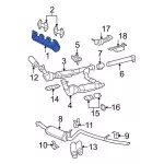 7C3Z9430A - Exhaust: Manifold for Ford: Expedition, F-150, F-150 Heritage, F-250 Super Duty, F-350 Super Duty | Lincoln: Mark LT, Navigator Image