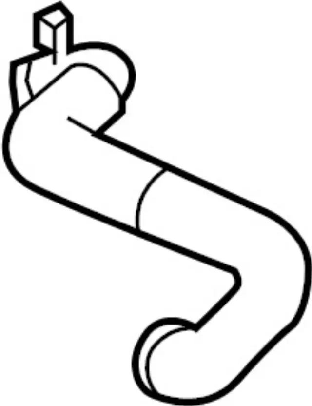 140554P110 - Belts &amp; Cooling: Engine Coolant Hose for INFINITI: QX4 Image