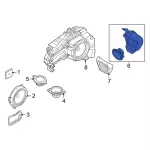 M2DZ18808B - Body: Rear Speaker for Ford: Bronco Image