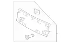 1188804202 - : License Bracket for Mercedes-Benz Image