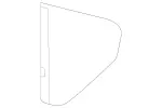 46368945079116 - : Side Cover for Mercedes-Benz Image