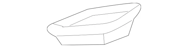 2058350700 - Heating and Ventilation: Housing Cover for Mercedes-Benz: C350e, C400, C43 AMG, C450 AMG, C63 AMG, C63 AMG S, E400, E450, E53 AMG Image image