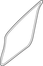 769213JA0B - : Front Weather-Strip for INFINITI: JX35, QX60 Image