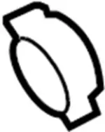 622781BA2A - Body: Lower Grille Finisher for INFINITI: EX35, EX37, QX50 Image