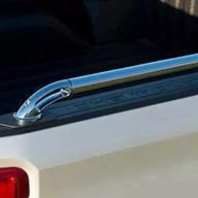19419888 - Exterior: Standard Bed Locker Side Rails Traditional for Chevrolet: Silverado 2500 HD, Silverado 3500 HD | GMC: Sierra 2500 HD, Sierra 3500 HD Image
