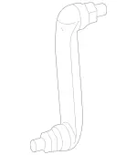 1233200989 - Springs, Suspension and Hydraulics: Pull Rod for Mercedes-Benz Image