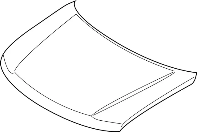 F510M1LAMA - Body: Hood for INFINITI: QX56, QX80 Image