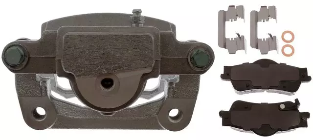 19336917 - : Rear Driver Side Disc Brake Caliper Assembly (Loaded Non-Coated), Remanufactured for GM Image