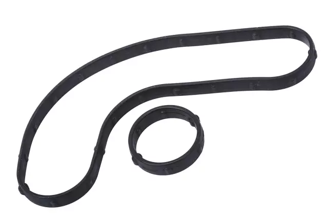 55507117 - : Engine Oil Cooler Gaskets for Cadillac: Escalade, Escalade ESV | Chevrolet: Silverado 1500, Silverado 1500 LTD, Suburban, Tahoe | GMC: Sierra 1500, Sierra 1500 Limited, Yukon, Yukon XL Image