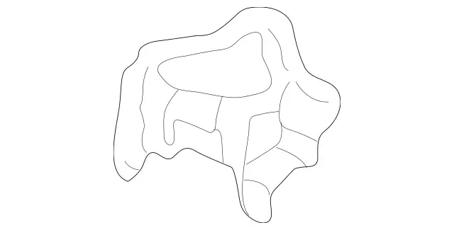 2308801205 - Attachment Parts: Cover for Mercedes-Benz: SL500, SL55 AMG, SL550, SL600, SL63 AMG, SL65 AMG Image image