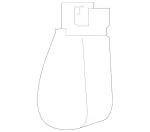 8690433 - : Wiper Arm Cap for Mercedes-Benz: Sprinter 1500, Sprinter 2500, Sprinter 3500, Sprinter 3500XD, Sprinter 4500 Image