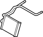 271401CA0A - HVAC: Heater Core for Infiniti Image