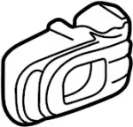 806700W008 - : Service File  Handle Assembly-Dr Inside, Right-hand for Infiniti Image