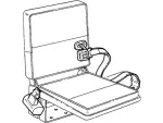 3L5Z13613B84AAA - Electrical: Seat Belt Assembly for Ford: Ranger Image
