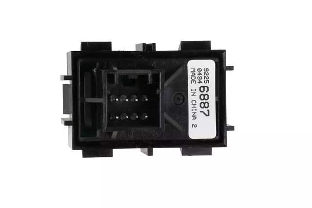 Jet Black Parking Brake Control Switch - GM (92256887)